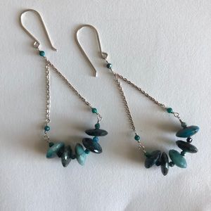 HANDMADE BEADED DROP EARRING